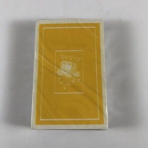 Baron Barclay Playing Cards Sealed Bridge Deck Yellow Vintage Belgium
